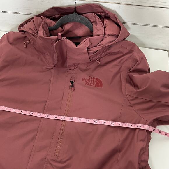 North Face Gatekeeper Winter Jacket Wild Ginger Plus Size 2X - Picture 9 of 14